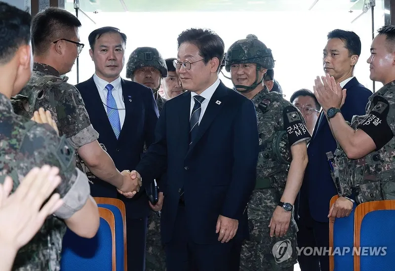 “이재명 대통령, 최전방 찾아 군심 다독임”…육군 현장 격려→안보철학 강조 여운