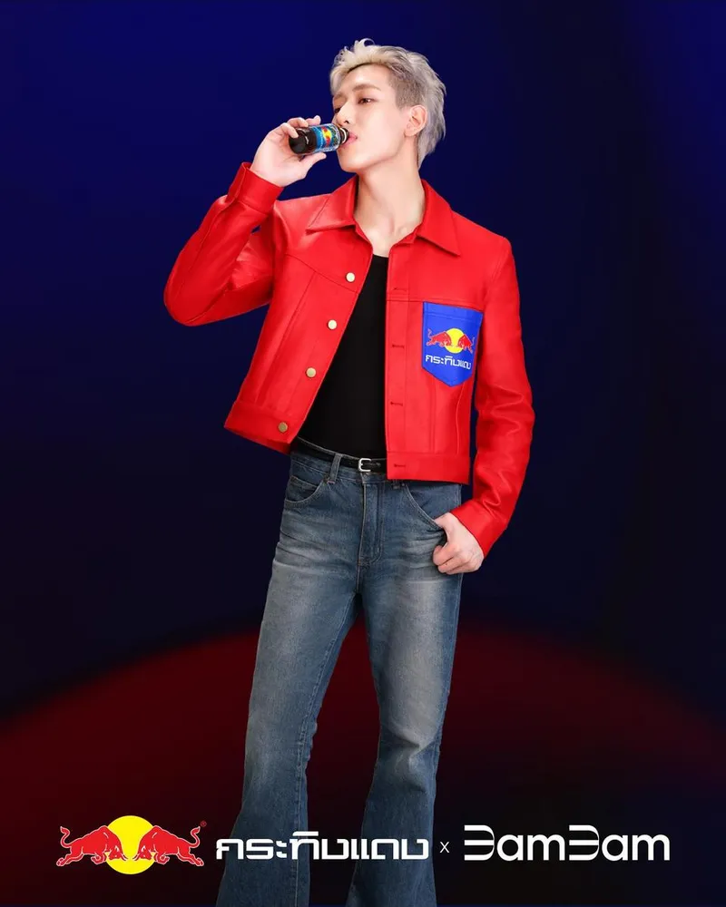 “도전하는 마음 지켜갈게요”…뱀뱀, 붉은 에너지로 자신감→용기 전파 / 그룹 갓세븐 뱀뱀 인스타그램