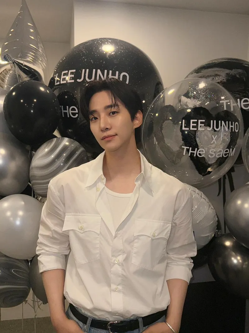 “진심으로 만나서 힐링이었다고”…이준호, 부드러운 눈빛→감성 충만 순간 / 배우 이준호 인스타그램