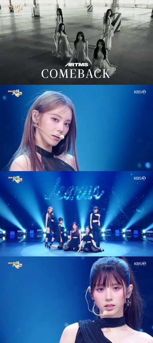 “강렬한 날갯짓”…아르테미스, ‘뮤직뱅크’ 속 ‘이카루스’ 무대→팬심 뒤흔들다