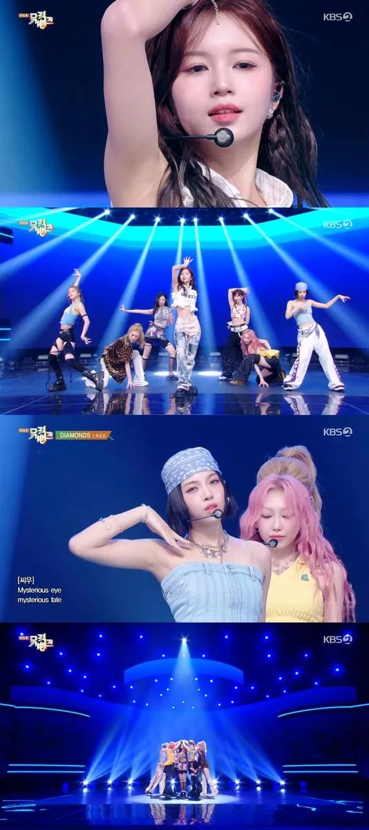 “압도적 카리스마 터진 순간”…R.E.D, ‘뮤직뱅크’ 퍼포먼스→현장 반응 폭발 / KBS2 '뮤직뱅크'