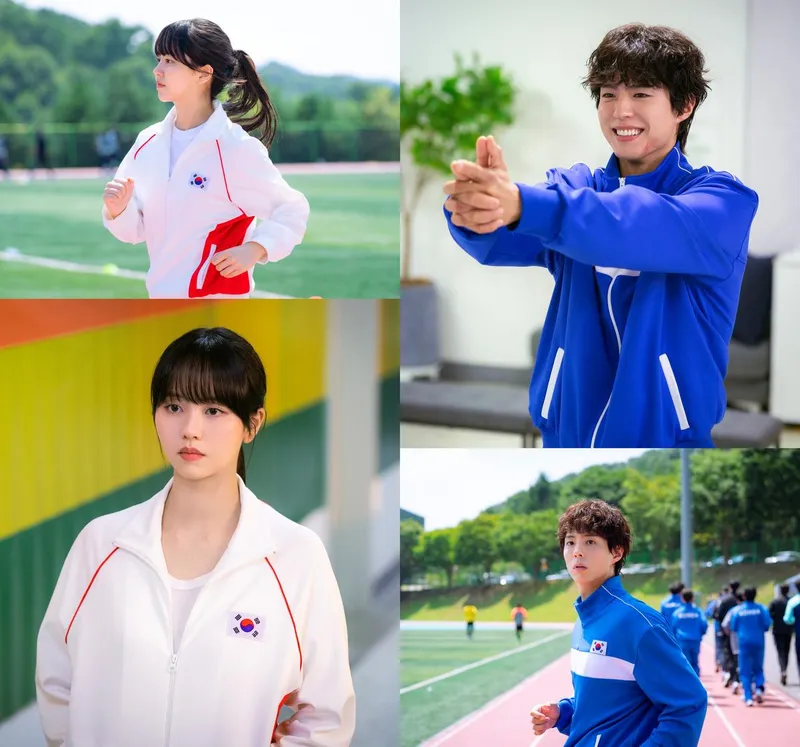 “첫눈에 운명 느낀 순간”…박보검·김소현, ‘굿보이’ 트랙 위 설렘→두근거림 폭발 / SLL, 스튜디오앤뉴, 드라마하우스스튜디오