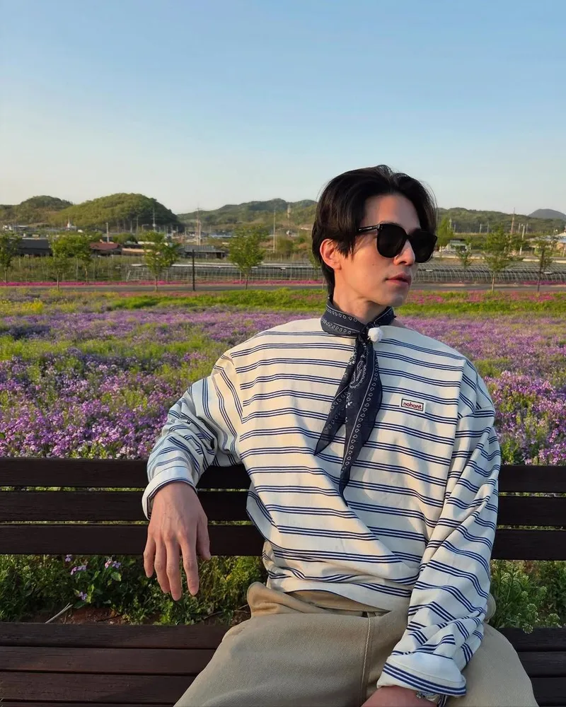 “촌캉스 마무리”…이동욱, 초여름 한가운데→잔잔한 여운 / 배우 이동욱 인스타그램