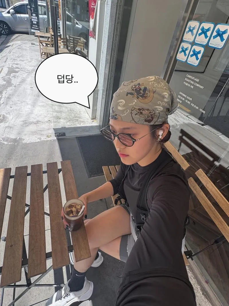 “괜찮다고 말하며”…민서, 무더위 속 여유→시선 머무는 일상 / 가수 민서 인스타그램