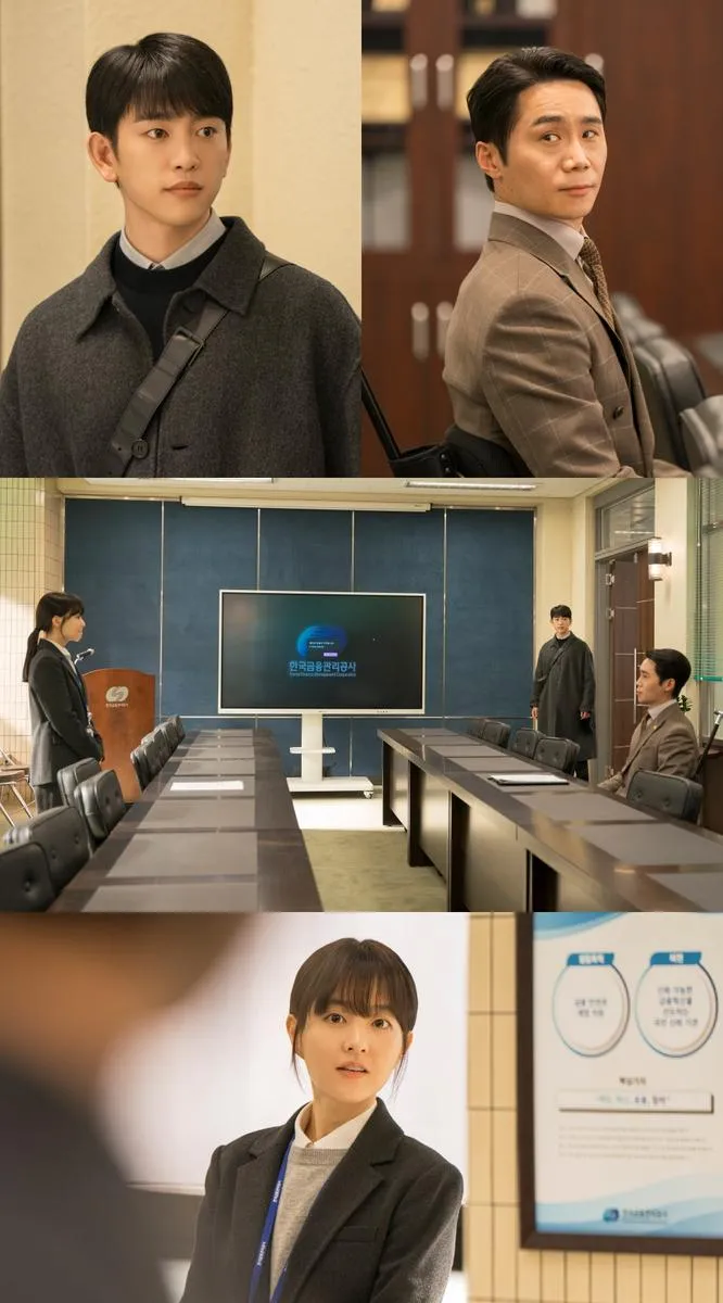“협상 테이블에 흔들린 시선”…박진영·임철수, ‘미지의 서울’ 결단의 밤→로사빌딩 운명 긴장 / tvN