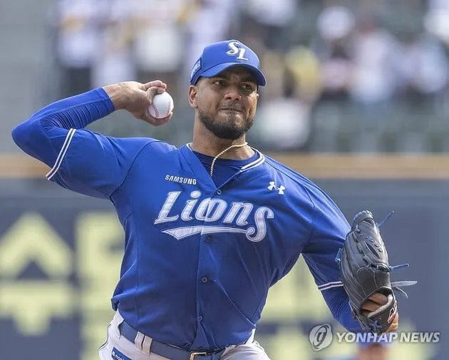 “레예스 이별”…삼성, 외인 투수 방출→새 외인 합류 임박