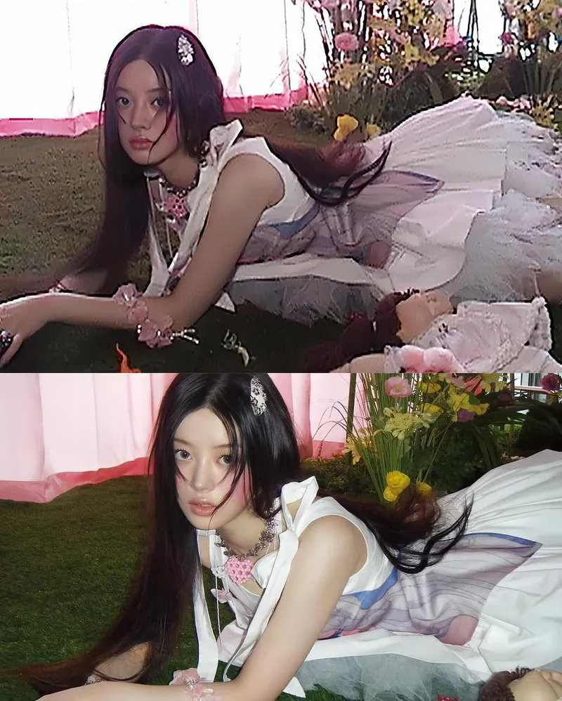 “bomb”…아일릿 민주, 몽환적 눈빛→여름의 전율 / 걸그룹 아일릿 민주 인스타그램