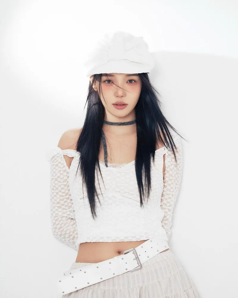 “하얀 꿈결 속으로”…노지선, 몽환적 시선→순수와 강렬함 공존 / 걸그룹 프로미스나인 노지선 인스타그램