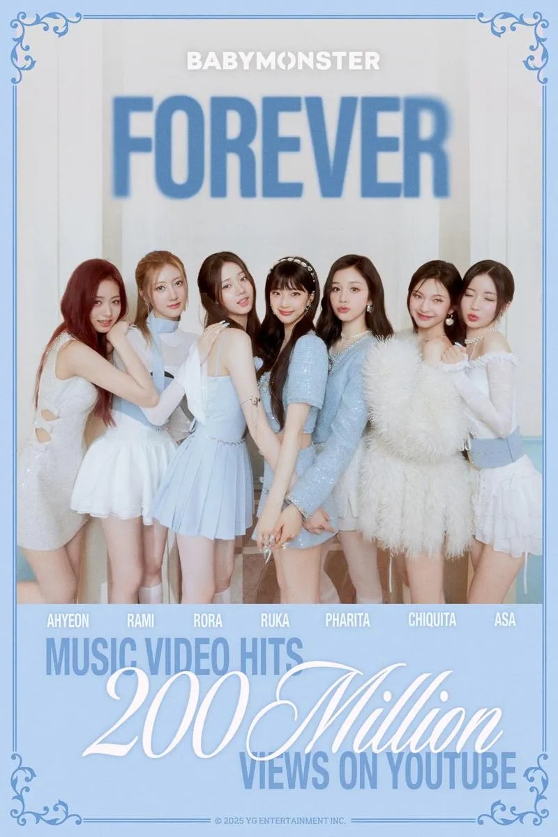 “2억뷰 눈앞의 장면”…베이비몬스터, ‘FOREVER’ 신드롬→글로벌 도약 예고