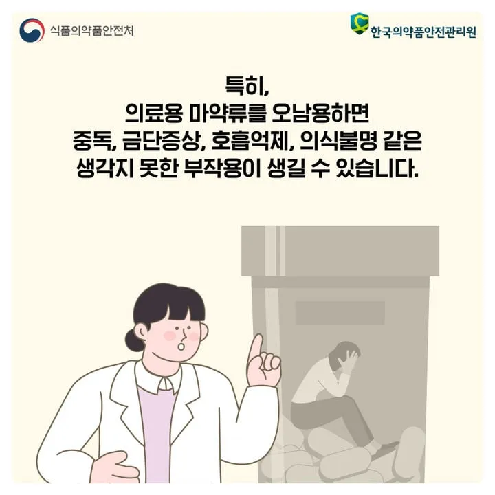 식품의약품안전처, 의료용 마약류 관리체계 강화