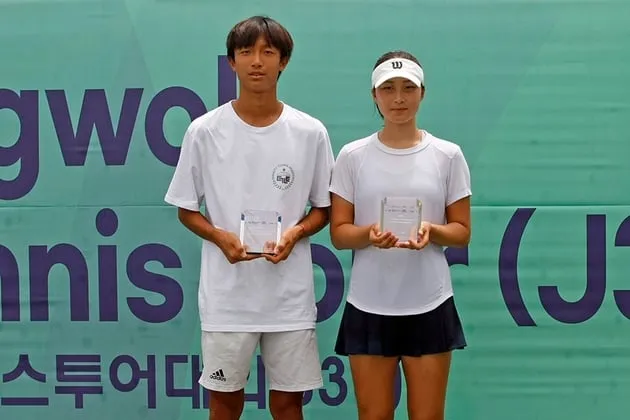 “남녀 단식 동반 정상”…오승민·류은진, ITF 영월주니어 결승→동반 우승