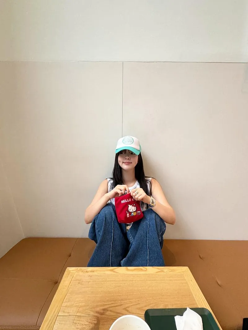 “오빠 모자 다 내꼬”…남상지, 청량한 여름 오후→힐링 무드 / 배우 남상지 인스타그램