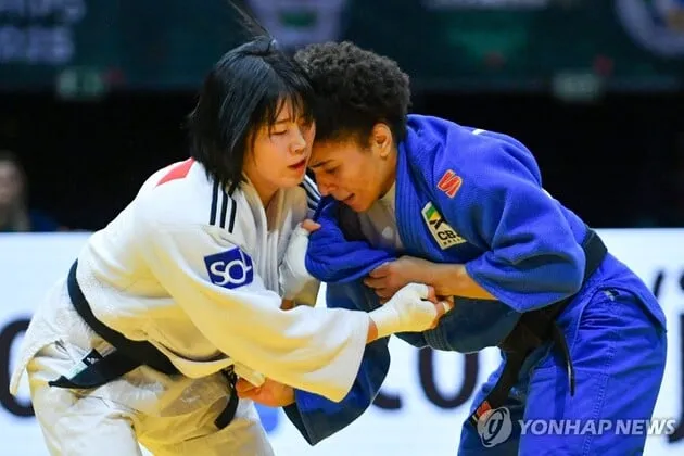 “2회전 패배”…허미미, 세계선수권 2연패 도전→조기 탈락 / 연합뉴스