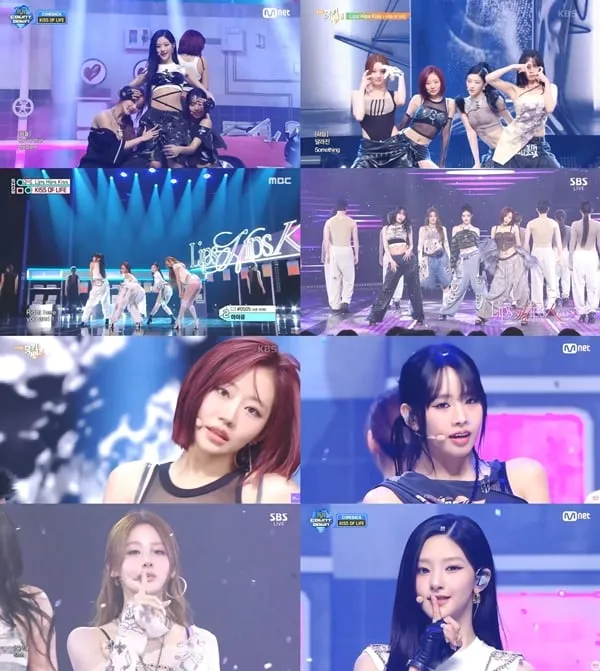 “치명적 퍼포먼스”…KISS OF LIFE, ‘Lips Hips Kiss’로 또 한 번→팬들 매료
