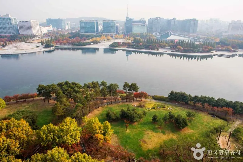 일산호수공원(ⓒ한국관광공사 포토코리아-김학리)