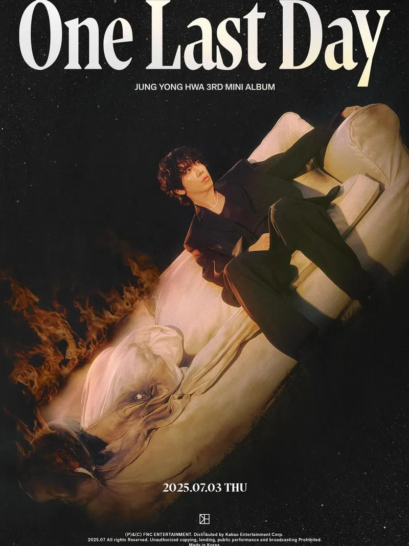 “태워버린 기억 속 끝자락”…정용화, 어둠을 끌어안고→전율 예고 / 그룹 씨엔블루 정용화 인스타그램