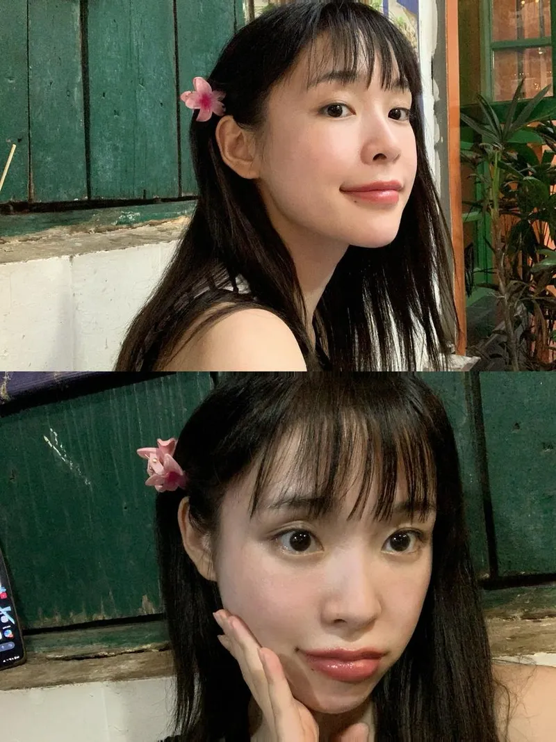 “꽃잎에 스친 여름 감성”…가현, 청순한 눈빛→고요한 변신 / 걸그룹 드림캐쳐 가현 인스타그램