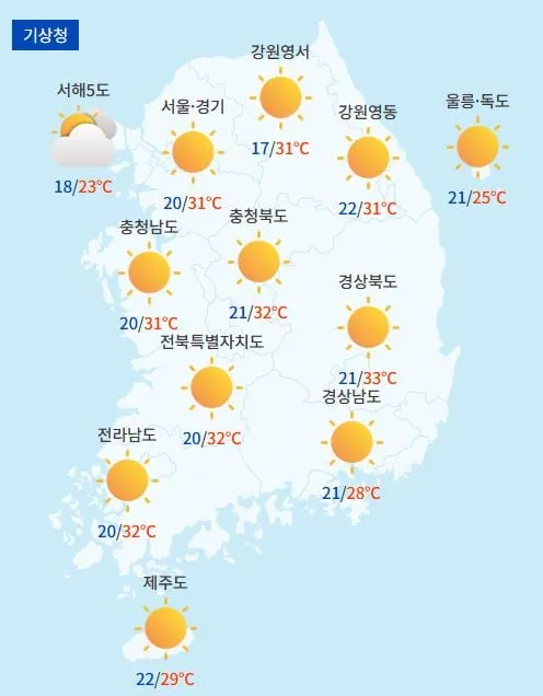 전국날씨예보 / 케이웨더