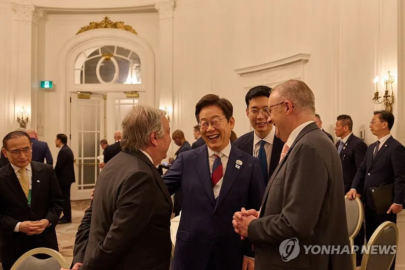 “이재명, 유엔총장에 민주주의 회복 강조”…G7 정상외교전 본격 작동→세계 외교 지형 변화 예고