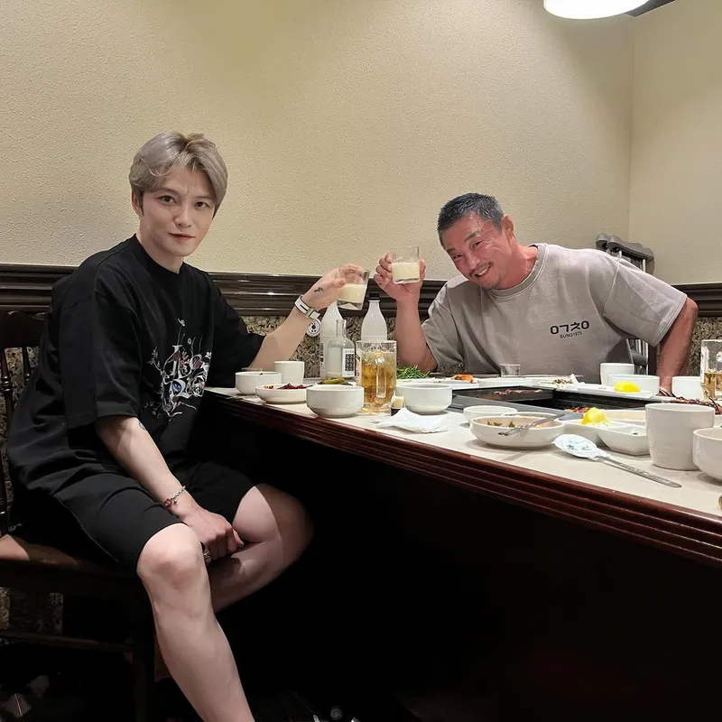 “형과의 시간은 늘 너무나 즐겁다”…김재중, 진지함과 유쾌함→따스한 재회 인증 / 가수, 배우 김재중 인스타그램