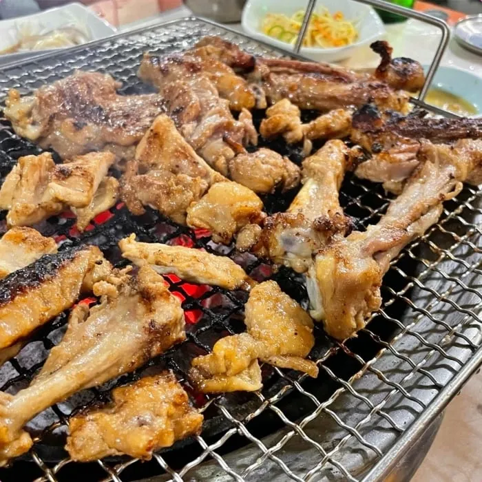 6시 내고향 닭구이 한점에 물든 초여름