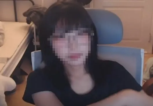 해당 스트리머 방송 화면
