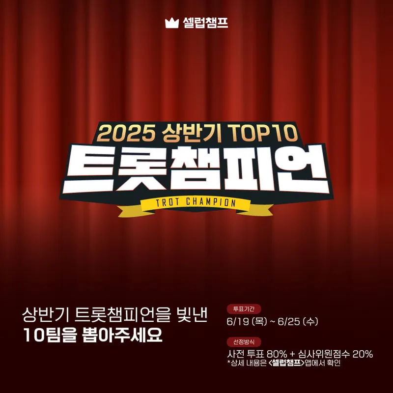 “장민호·손태진·박서진, 무대가 달아오른다”…‘트롯챔피언’ 상반기 결산→TOP10 투표 시작
