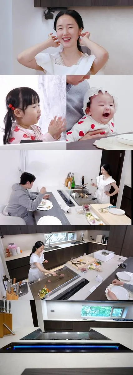 “30년 만의 꿈”…이정현, ‘편스토랑’ 대형 철판 요리에 남편과 현실 토크→가족의 미소 번졌다