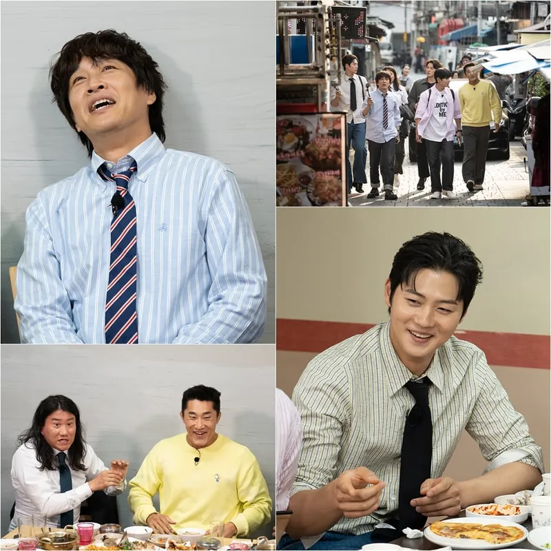 “십만 원 지폐에 차태현 얼굴?”…차태현·김동현·오상욱, ‘핸썸가이즈’ 신동난 폭소→맏형 몰이 케미 폭발 / tvN
