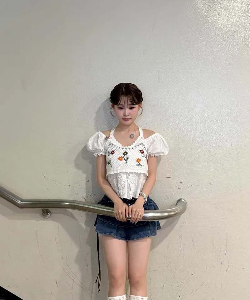 “뮤직뱅크 순간 담았죠”…김다현, 수줍은 여름→청초한 무드