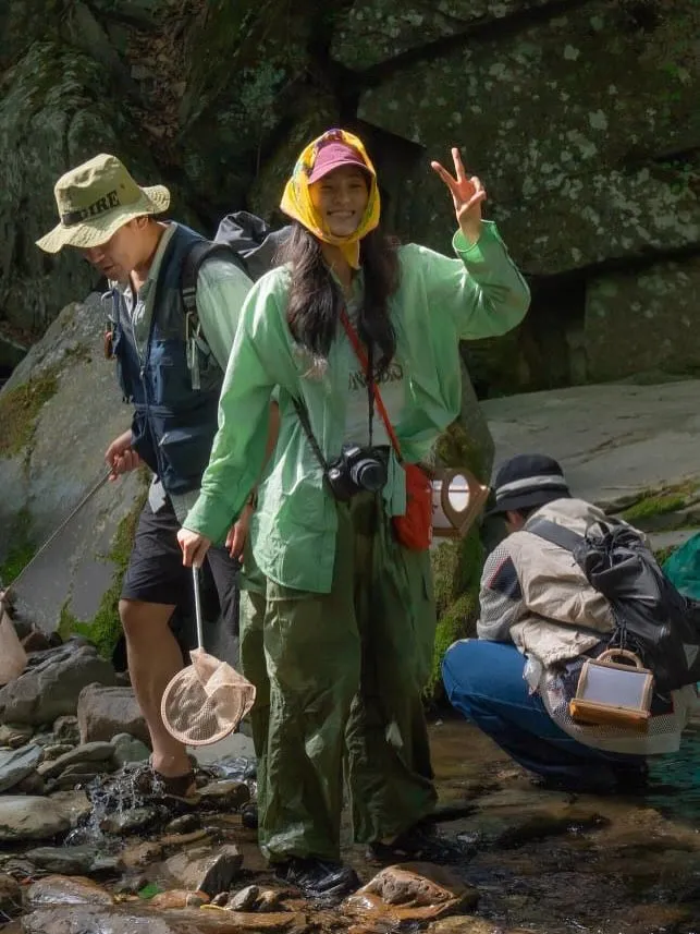 “코드명:대자연”…옥자연, 채집 속 미소→초여름 숲의 여운 / 배우 옥자연 인스타그램