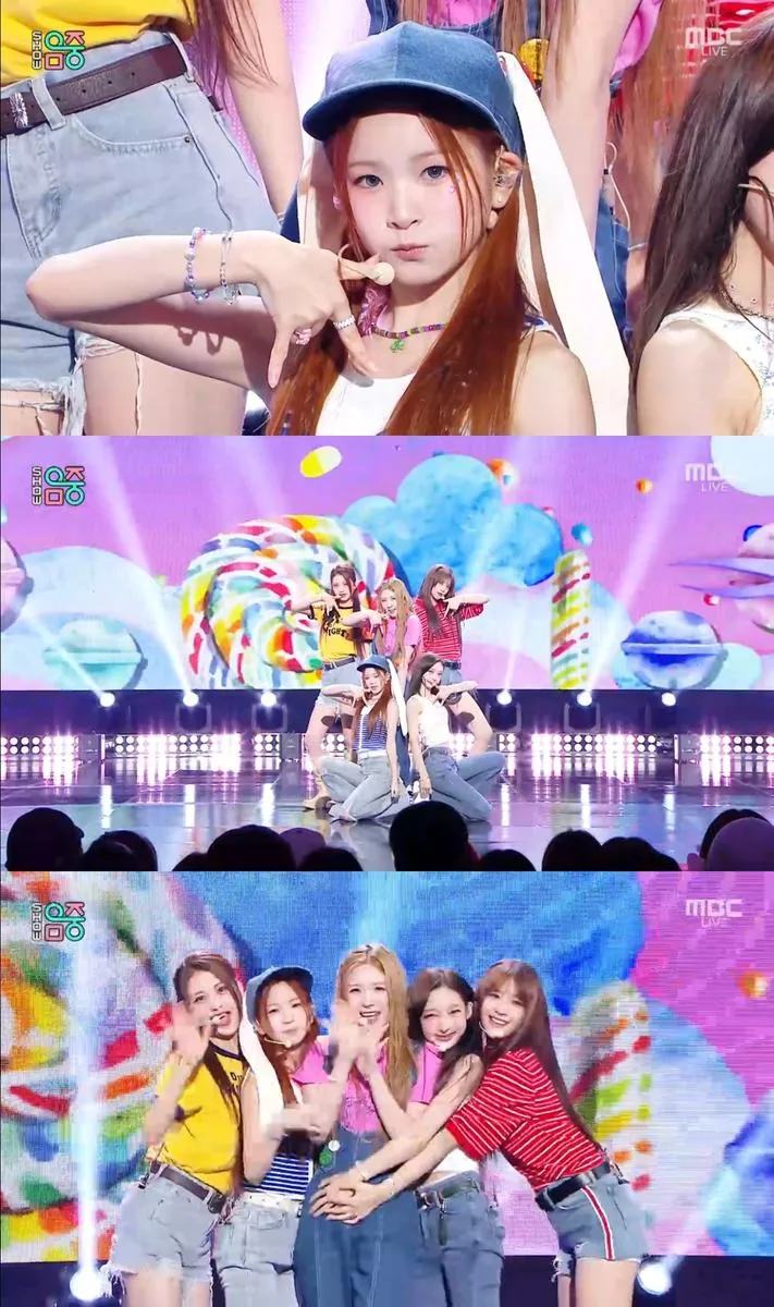 “무대 위 소녀의 반짝임”…HITGS·‘음악중심’ 러블리 매력→5세대 대표 증명