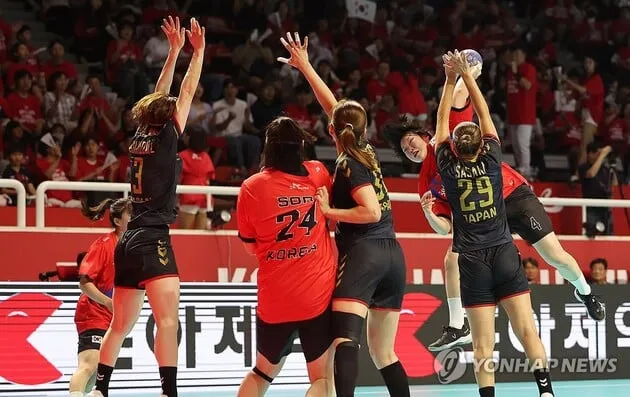 “남녀부 승리 합작”…한국 핸드볼, 일본전 연승→슈퍼매치 MVP 석권