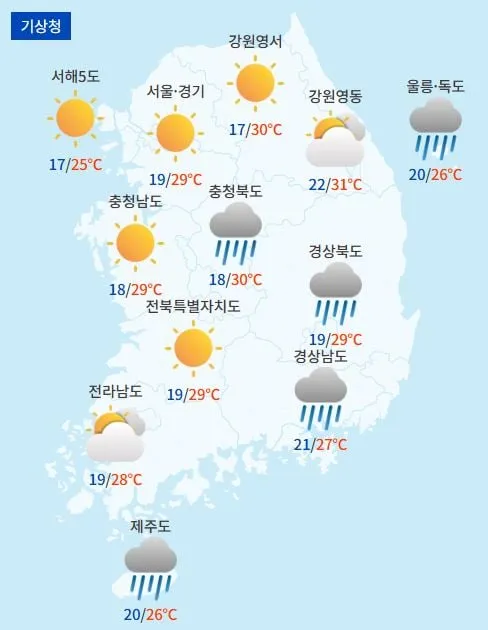 전국날씨예보 / 케이웨더