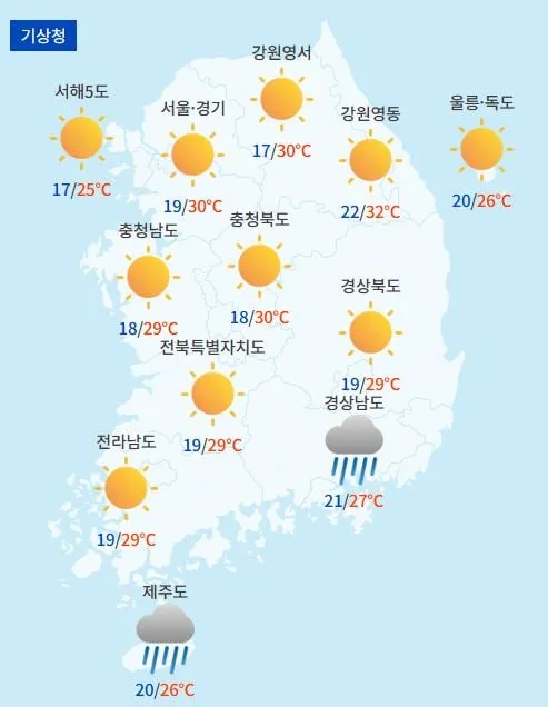 전국날씨예보 / 케이웨더