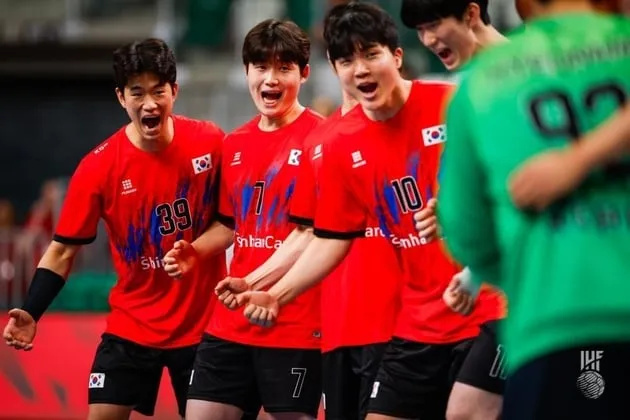 “첫 승리 견인”…이민준, 미국전 맹활약→한국 세계주니어핸드볼 첫 승