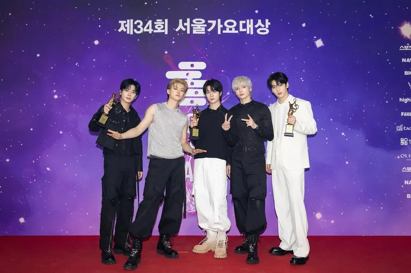 “3관왕 여운, 팬들 마음 울렸다”…투모로우바이투게더·서울가요대상 수상→월드투어 돌입