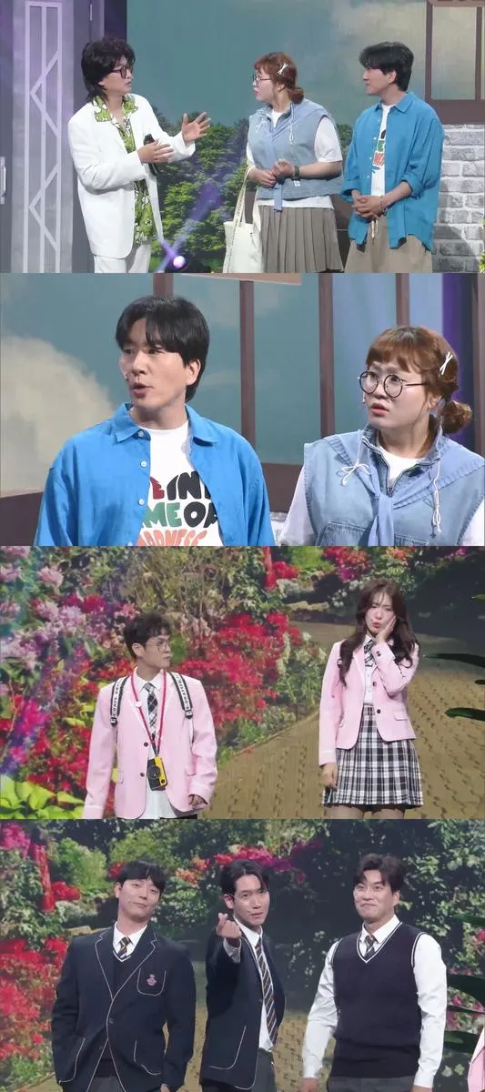 “팩트 폭격에 숨죽인 순간”…조수연·조현민, ‘개그콘서트’ 썸과 진실 사이→웃음 분출 / KBS2 '개그콘서트' 제공