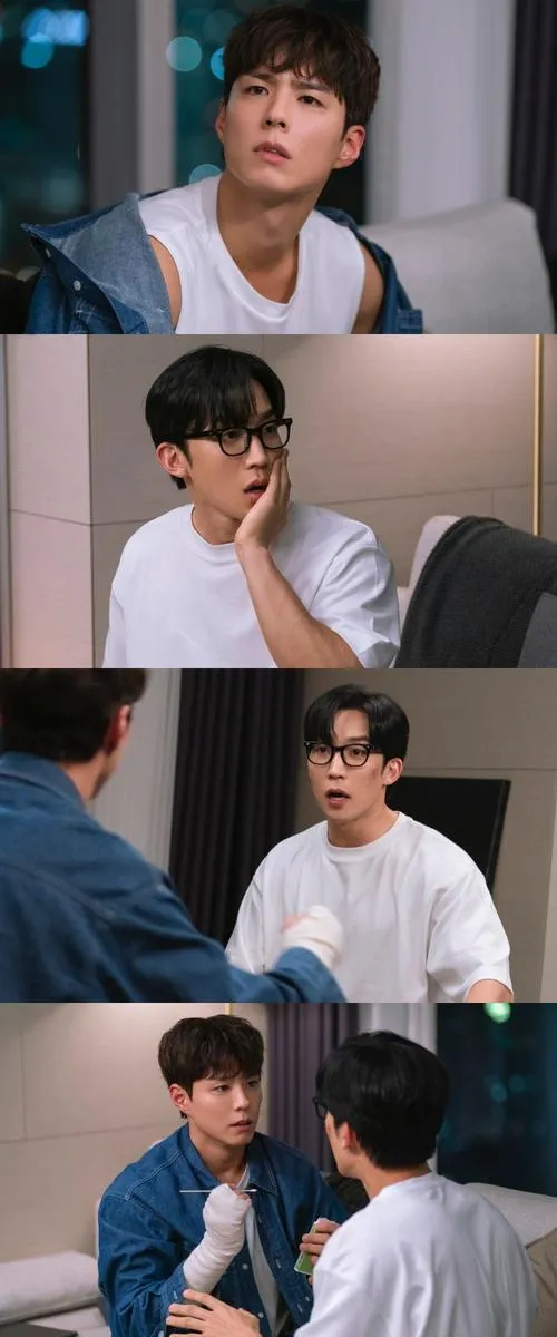 “눈빛이 달라졌다”…박보검·이상이, ‘굿보이’ 예측불허 동거→강렬한 동지애 / SLL, 스튜디오앤뉴, 드라마하우스스튜디오