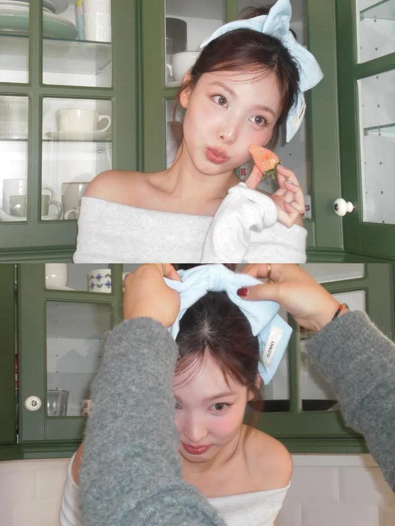 “순간의 달콤함을 담아냈다”…나연, 맑은 눈빛→초여름 청순 셀카 / 걸그룹 트와이스 나연 인스타그램
