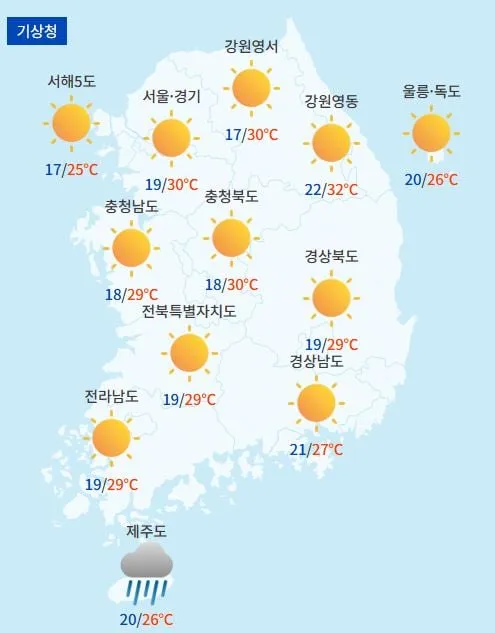 전국날씨예보 / 케이웨더