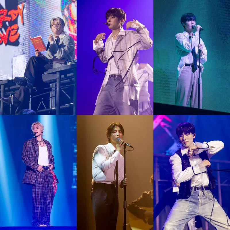 “뜨거웠던 3시간”…SF9, ‘LOVE DAWN’ 무대 위 진심→팬들과 맞닿은 순간 / FNC엔터테인먼트