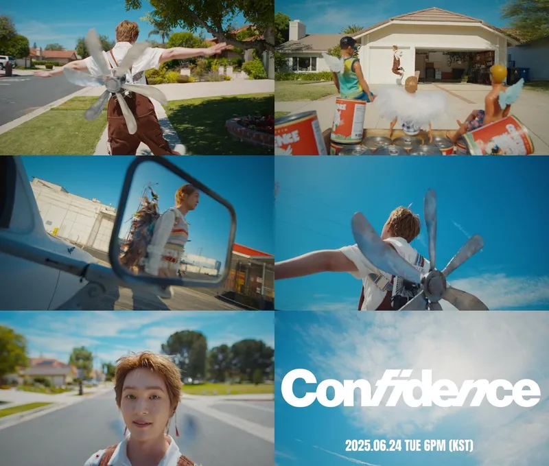 “하늘을 향한 꿈”…온유, ‘Confidence’ 티저에서 자유를 노래하다→정규 2집 기대감 고조 / 그리핀엔터테인먼트