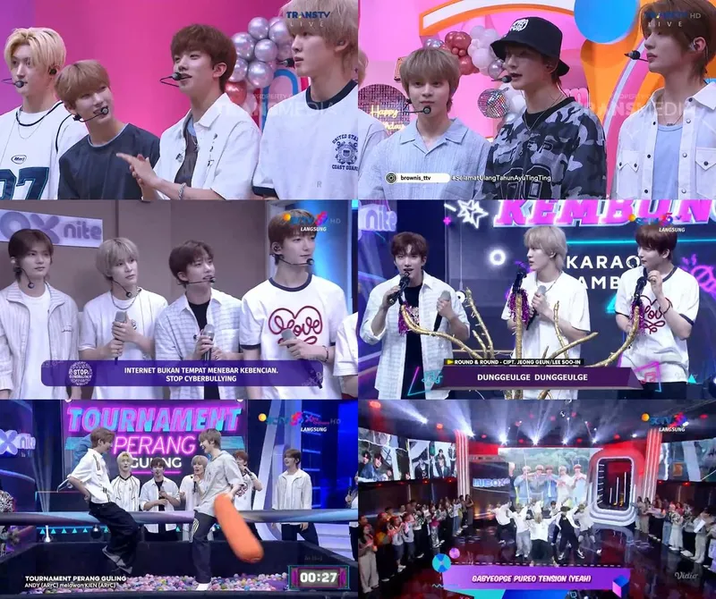 “글로벌 라이징 스타”…아크, ‘Brownis’·‘Inbox Nite’ 인도네시아 매료→칼군무와 입담 폭발 / Trans TV, SCTV