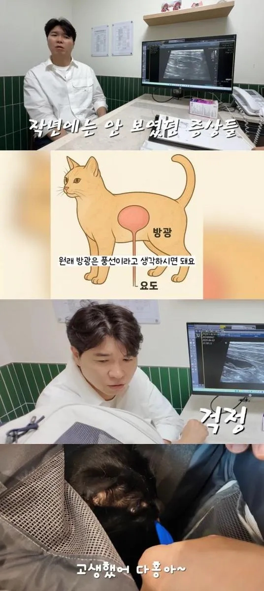 “충격의 건강검진”…박수홍·다홍이, 유튜브 속 걱정과 위로→팬들 응원 잇따라