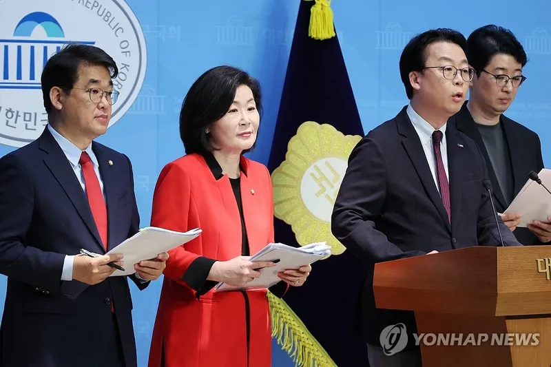 “국민의힘, 김민석 판박이 의혹 쏟아내며 벼랑 끝 압박”→청문회 앞두고 자진사퇴 총공세 예고