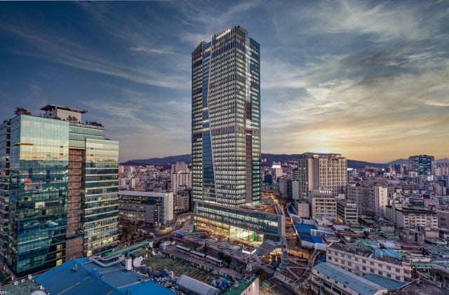 구로 지타워 야경