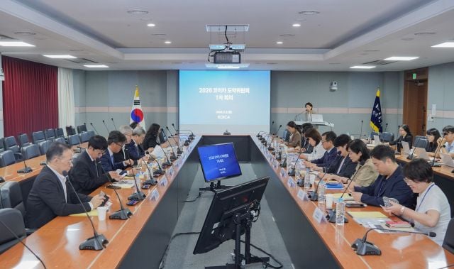 3일 경기도 성남시 코이카 연수센터에서 열린 ‘코이카 도약위원회’ 회의에서 위원들이 의견을 나누고 있다