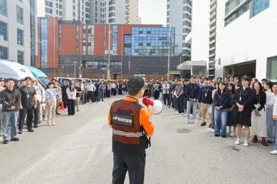 동아쏘시오그룹, 본사서 ‘자위소방대 및 화재대피 훈련’ 실시… 실전 대응력 강화