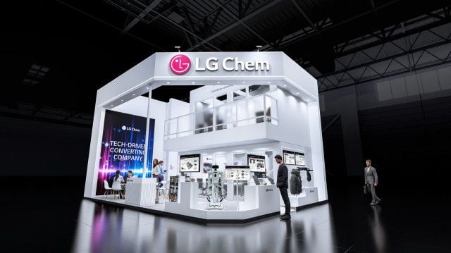 LG화학 파쿠마 2026 전시회 부스 조감도. 사진제공=LG화학